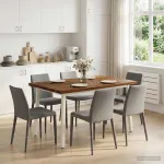 Kvadratinis valgomojo stalas 120 x 90 x 75 cm