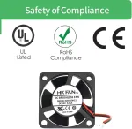 Security-01 30mm x 30mm x 10mm 3010 12v 0.15a rutulinis guolis be&scaron;epetinis Dc au&scaron;inimo ventiliatorius 2 kontaktų Ab3010h12 Ul Tuv