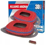 KING Puzzle 3d futbolo stadionas Allianz Arena Bayern Munich 63 elementai