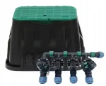 Kolektorius Rain Bird Hv 4 sekcijos Pe 25 + standartinė &scaron;ulinėlis