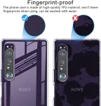 Oprimio Crystal Clear dėklas, skirtas Sony Xperia 1 Iv [silikoninis dėklas] [100 % skaidrus] [pagamintas i&scaron; voki&scaron;kų medžiagų] [itin plonas] skaidrus telefono dėklas, skirtas Sony Xperia 1 Iv