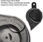 Garsi automobilio ir motociklo signalizacija 12v 118 Db