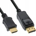 Displayport į Hdmi 4k adapteris Dp/hdmi kabelis 2 metrai