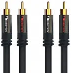 Hitachi 2rca - 2rca Nakamichi stereo cinch Hq Ofc kabelis 5m