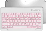 Occtingkind, bluetooth klaviatūra, skirta ipad/android plan&scaron;etiniams kompiuteriams, voki&scaron;kas i&scaron;dėstymas qwertz, 12 colių belaidė magnetinė klaviatūra su ap&scaron;vietimu, skirta ipad/samsng galaxy tab/android plan&scaron;etiniam kompiuteriui, juoda