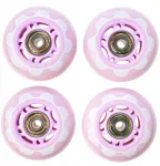 4x Riedučių ratukai Raven Senia Violet 70mm Pu