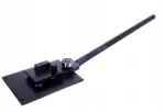 Vielos ir strypų lankstymo staklės su guoliu, skirtos žiedams, fi 12 mm