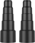 2 x žarnos adapteris, dulkių siurblio adapteris, siurbimo adapteris, universalus dulkių siurblio žarnos adapteris, skirtas prijungti prie dulkių siurblio žarnos 23 mm, 30 mm, 34 mm, 42 mm, 50 mm