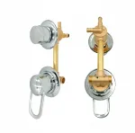 Mai&scaron;ytuvo baterija su vožtuvu kabinai su hidromasažu 2 funkcijos 14,5cm 145mm