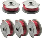 Ywnyt Gardena 5306-20 žoliapjovės ritė 1,65 mm x 9,2 m atsarginė ritė ir valas, skirtas Gardena Turbo Trimmer Smallcut 300, Gardena Turbo Trimmer Art 8844 ir Art 8845 (5 vnt.)