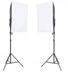Inna Led studijos lempa 40x60 cm, balta