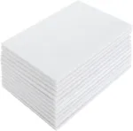 Mivide putplasčio plok&scaron;tės, 20 vnt., baltos, A5, 14.8 x 21 cm, kieta putplasčio plok&scaron;tė, 5 mm, lengva putplasčio plok&scaron;tė, balta, dvipusė, lengva putplasčio plok&scaron;tė modeliavimui, amatams, prezentacijoms ir mokyklai