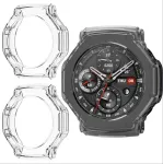 2 vnt. mink&scaron;tos Tpu dėklai Amazfit T-rex 3 laikrodžiui - permatomi