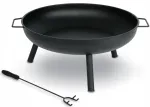 Lauko židinys apvalus su žarstekliu rankenomis Griliui Tadar Bbq