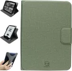 Zhaoco universalus nuimamas dėklas, skirtas 6 colių naujam Kindle 2024/2022, Kobo Nia/clara 2e / Clara Hd, lengvas apsauginis dėklas su keliais žiūrėjimo kampais - žalias