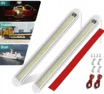 2x 120 led lubų &scaron;viestuvas automobilinis skaitymo juosta kemperiui