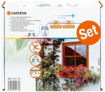 Gardena Pilnai automatizuota gėlių lovelių laistymo sistema