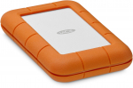 Kietasis diskas LaCie Rugged Secure 2 TB, Externe hard drive - baltas/oranžinis, USB-C 3.2 Gen 1 (5 Gbit/s)