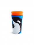 MUNCHKIN mokomasis puodelis, orka, Miracle 360 Wildlove, 6mėn+, 266 ml, 05177802