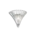 Sieninis &scaron;viestuvas Ideal Lux Wall lamp with 1 light SANTA, E14, transparent