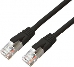 MicroConnect CAT6A UTP 5m juodas LSZH