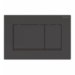 Geberit Sigma30 vandens nuleidimo mygtukas dviejų kiekių nuleidimo funkcijai, juodos spalvos (115.883.DW.1)