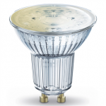 Ledvance SMART+ WiFi Spot Warm Baltas 40 5W 45&deg; 2700K GU10, 3vnt pakuotė | GU10 | 5 W | &Scaron;iltas Baltas 2700K | Bevielis internetas