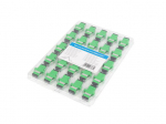 OPTINIS PLASTAS ADAPTERIS SM SC/APC SIMPLEX Juodas CAP 25Vnt. LANBERG