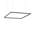 Ideal Lux Pakabinamas &scaron;viestuvas Oracle Slim D70 Square Bk 3000K