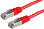 VALUE Kabelis krosowy PatchCord S/FTP (PiMF) Kat.6 3m raudona