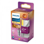 Signify Philips LED klasikinė WarmGlow lemputė 40 W E14 skaidriai pritemdoma