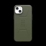 Urban Armor Gear UAG Civilian MagSafe Apple iPhone 15 Plus - dėklas telefonui žalios spalvos