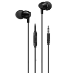 USAMS ausinės stereo EP-47 3.5mmjuodos spalvos 1,2m HSEP4701 (US-SJ594)