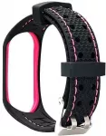 Beline apyrankė Mi Band 7 Sport juodos ir rožinės spalvos