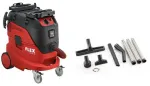 Flex Tools &bdquo;Flex VCE 44 M AC&ldquo; rinkinys, sausam skalbimui, juodas, raudonas, PES, M, sagos, 42 l