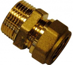 Solar Plus 22 mm x1/2 perėjimo nipelis PEX