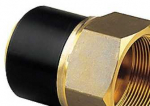 Gf Georg Fischer El-overg.moffee 63mm x 1 1/2 - PE100-SDR11-messing. Elgef Plus