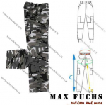 Max Fuchs M65 kelnės, urban camo (01342U)