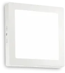 Lubinis &scaron;viestuvas 19W LED pavir&scaron;inė panelė UNIVERSAL, balta, 4000K