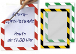 TimeTEX Magnetinių įmaučių A4 (ki&scaron;enių) su Signaliniais rėmeliais rinkinys, 3 vnt. (TT64341)