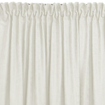 Homede Užuolaidos i&scaron; čenilės 280&times;270 cm kreminės