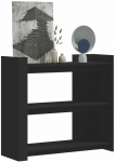 Konsolinis staliukas, juodas, 100x35x90cm, apdirbta mediena