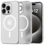 Apple iPhone 16 Pro Max Tech-Protect Magslim MagSafe Matte dėklas telefonui baltos spalvos