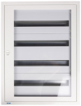 Eaton 289134 Modulinis skirstomasis skydas 4x24, įleidžiamas IP30 BF-UT-4/96-P xBoard 289134
