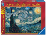 Ravensburger Dėlionė 1500 vnt. - Vincentas van Gogas: Žvaigždėta naktis