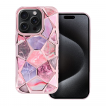 Fusion Accessories Fusion Twinki silikoninis dėklas Apple iPhone 16 Pro rožinė