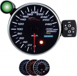 DRacing Clock DEPO PK serijos DUAL 115MM spidometras