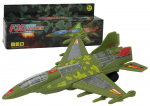 Lean Toys Žaislinis F35 karo lėktuvas su &scaron;viesomis ir garsais