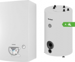Termet Termet 2 paketas: Sidabrinis Pro 20 kW vienos funkcijos kondensacinis katilas + SG PLUS 120l WKP6151000000-26/G bakas