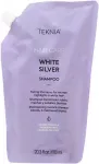 Lakm&eacute; Teknia Baltas Sidabrinis &Scaron;ampūnas Refill &scaron;ampūnas &scaron;viesiems ir žiliems plaukams - papildymas, 600 ml